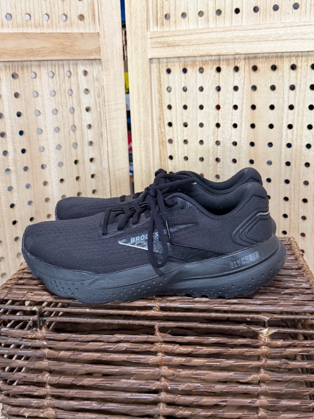 Brooks Glycerin 21 Black Running Shoes Women's Size 10 Cushion Neutral EUC - Picture 11 of 12